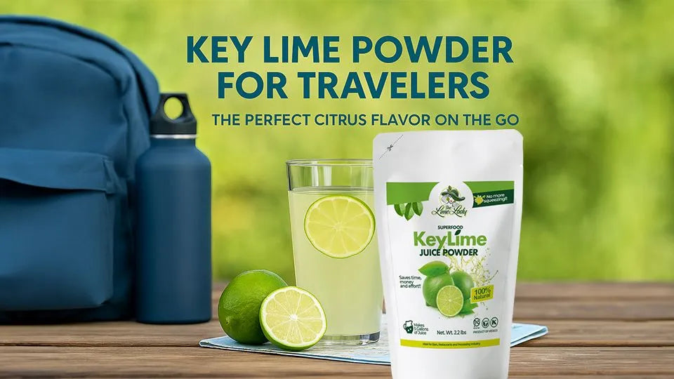 Key Lime Powder for Travelers: The Perfect Citrus Flavor on the Go